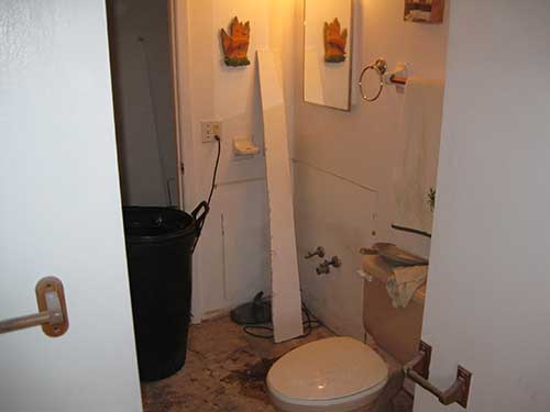 Tearout Washroom